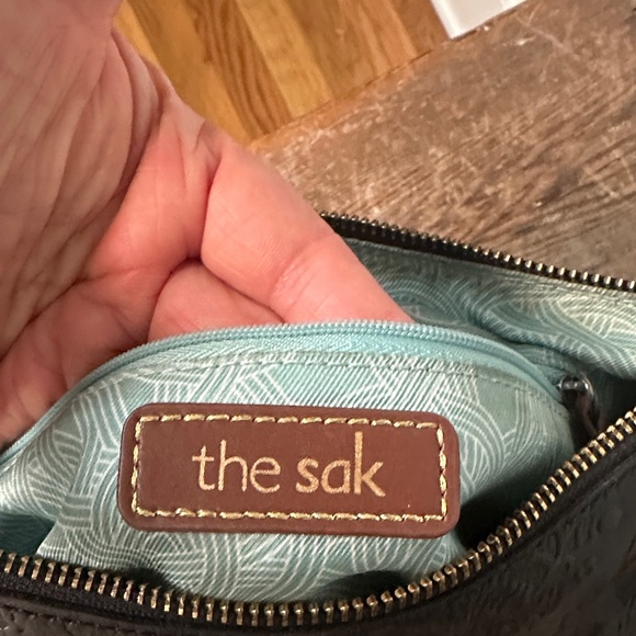 The Sak Black Floral Crossbody Bag - Picture 6 of 10